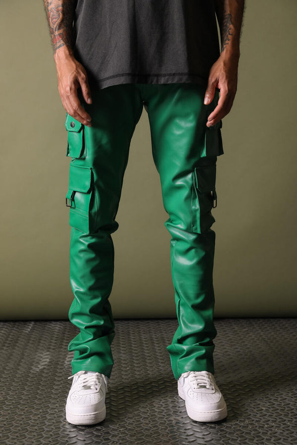 Virgo Faux Leather Pants - GFTD LA