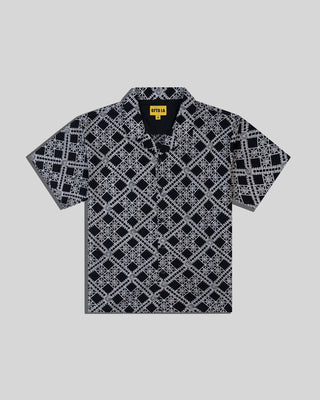 MIKE BUTTON UP - BLACK