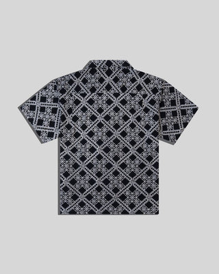 MIKE BUTTON UP - BLACK