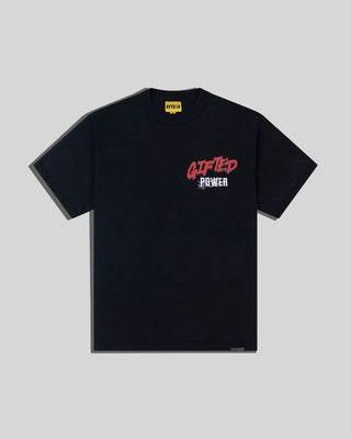 POWER BLACK TEE