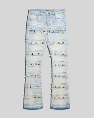 SCREWED JEAN - LIGHT WASH