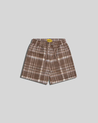 KHALED BROWN SHORTS