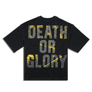 DEATH OR GLORY BLACK TEE