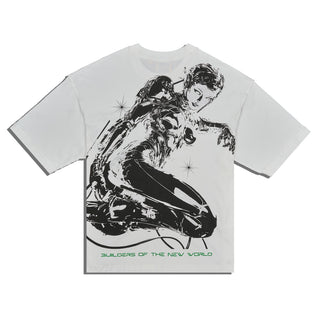 BUILDERS OF THE NEW WORLD WHITE TEE