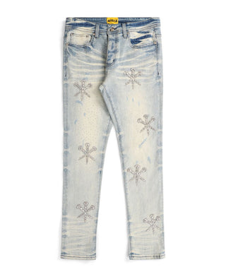 DAGGER PATCH LT DENIM