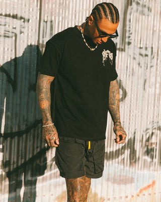 Melo Cargo Shorts - Black