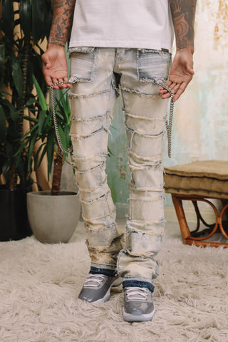 CHAINED JEAN - LIGHT WASH