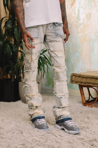 CHAINED JEAN - LIGHT WASH