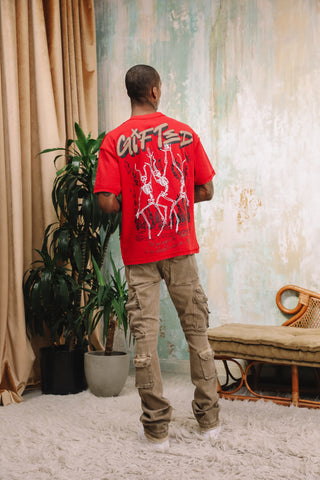 AFTER LIFE RED TEE