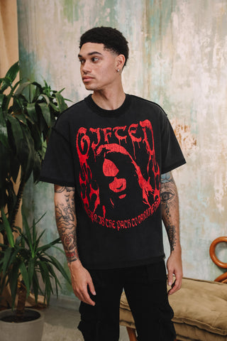 DARK TIMES BLACK TEE