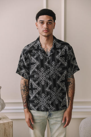 PAC BUTTON UP - BLACK