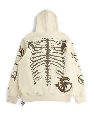 DARK TIMES BONE HOODY