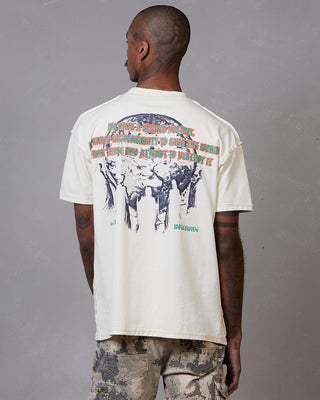 Save The World Tee - Bone