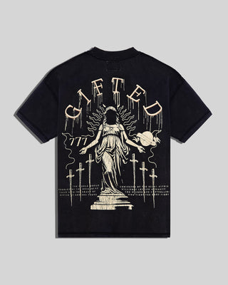 Lucky Angel Tee - Black