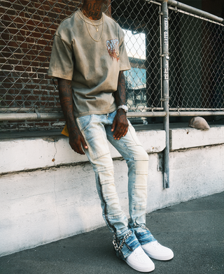 ENEMIES OLIVE TEE