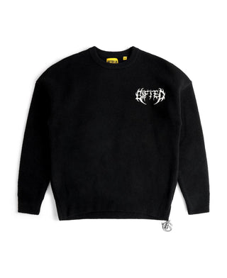 STRENGTH MOHAIR BLK SWEATER
